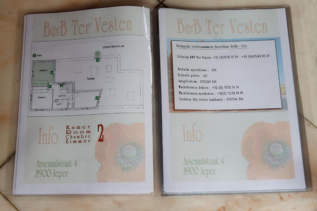 B&B Ter Vesten Ипр Экстерьер фото